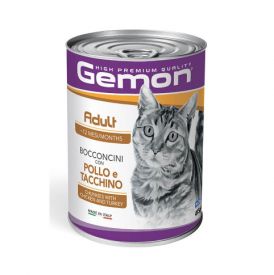 Gemon Cat Adult Chicken And Turkey Chunkies